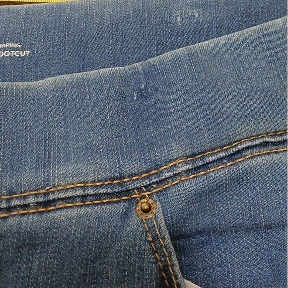 Levi Strauss Signature Shaping Bootcut Jeans 16L 36x32 Pull-On Plus Stretch - Picture 13 of 16